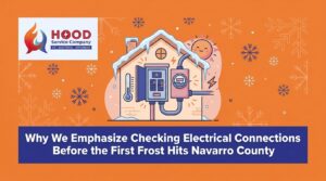 Why We Emphasize Checking Electrical Connections Before the First Frost Hits Navarro County — featured image