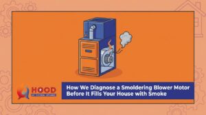 How We Diagnose a Smoldering Blower Motor Before It Fills Your House with Smoke — featured image
