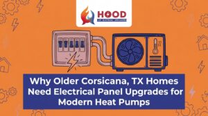 Why Older Corsicana, TX Homes Need Electrical Panel Upgrades for Modern Heat Pumps — featured image