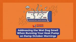 Addressing the Wet Dog Smell When Running Your Heat Pump on Damp October Mornings — featured image